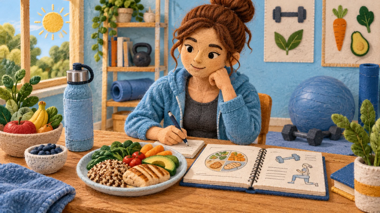Иллюстрация к статье: Фитнес-нутрициология: питание для тренировок и обучение для тренеров