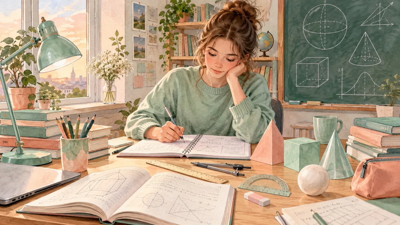 Иллюстрация к статье: Математика 11 класс: темы программы, трудные места и как помочь ребёнку