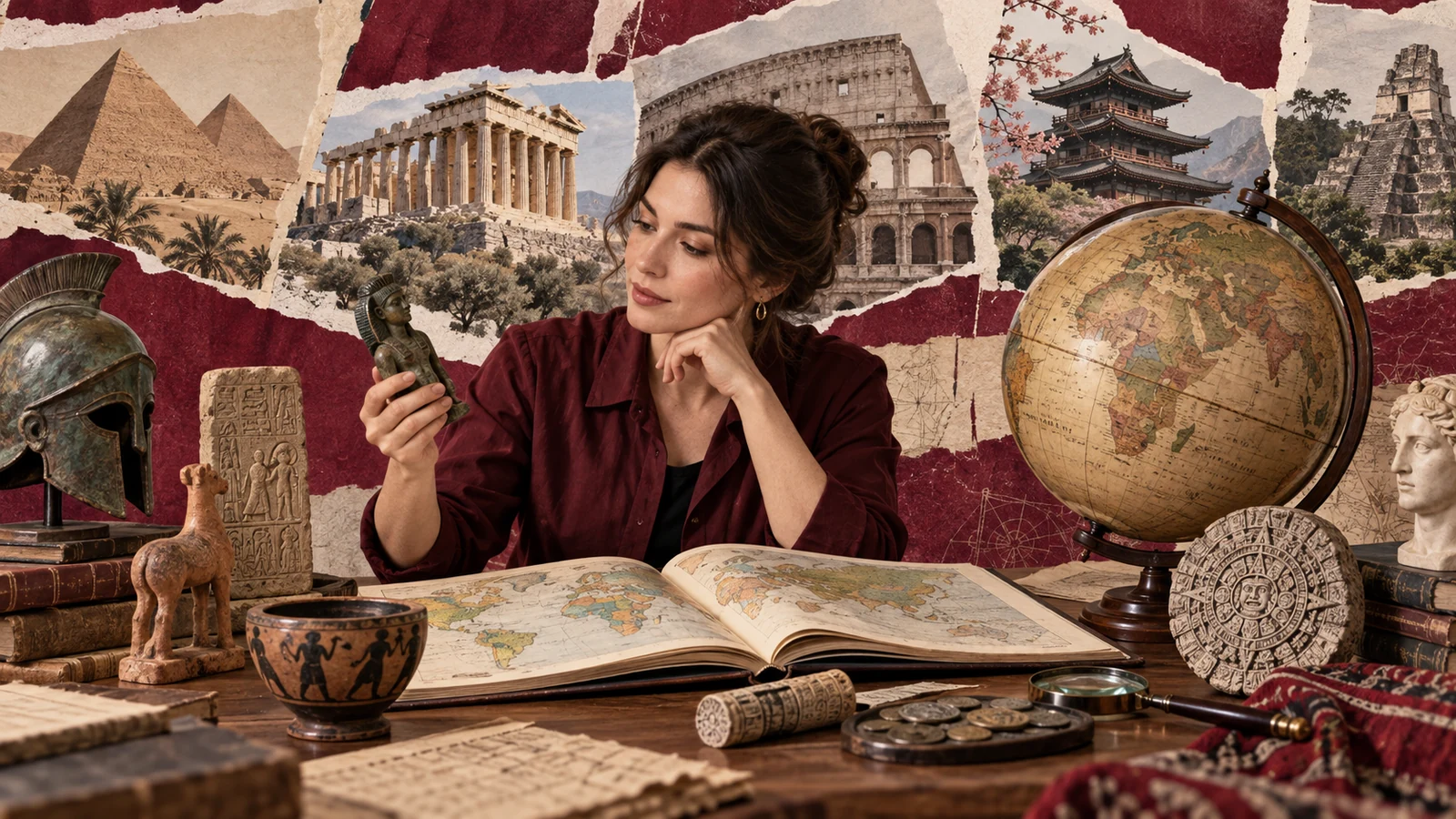 Иллюстрация к статье: Мировая история: как изучать её взрослому и с каких курсов начать