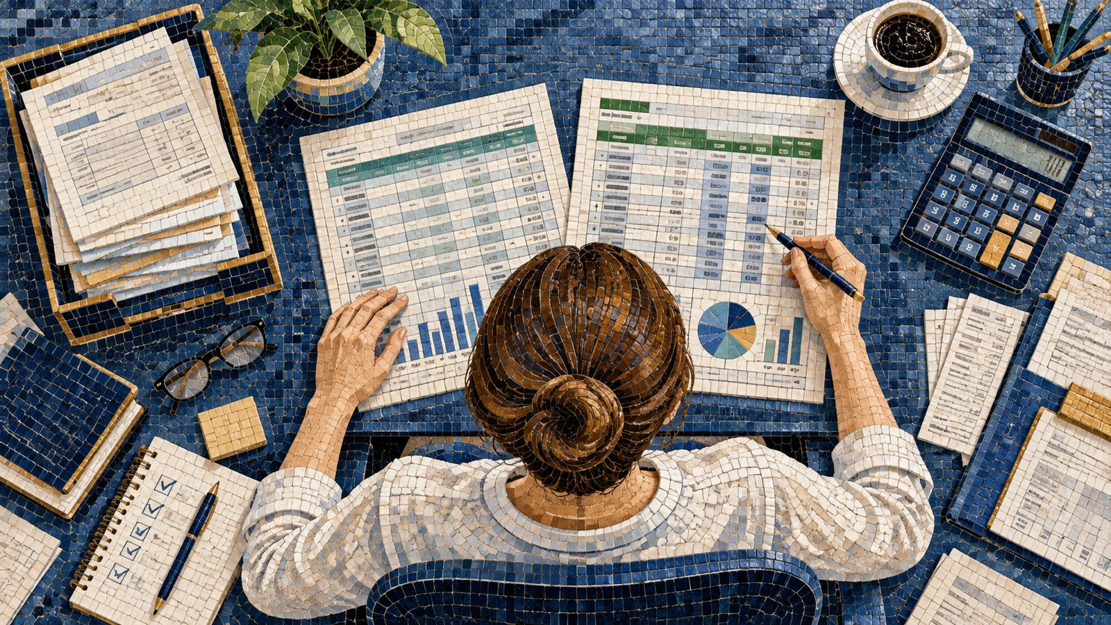 Иллюстрация к статье: Excel для бухгалтера: сверки, ВПР, сводные по оборотке и выгрузки из 1С