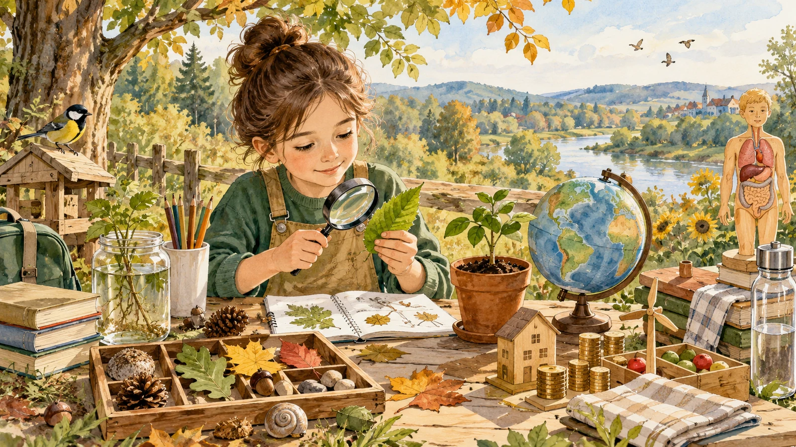 Иллюстрация к статье: Окружающий мир в 3 классе: тело человека, природа, экономика и помощь дома