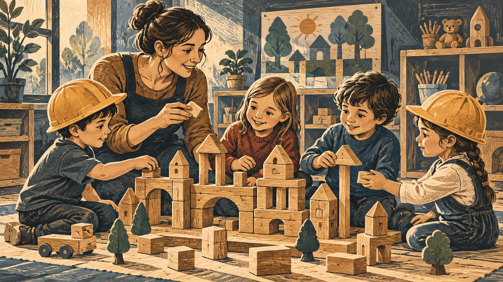 Иллюстрация к статье: Игропедагог: игровые технологии в детском саду и начальной школе, работа и обучение