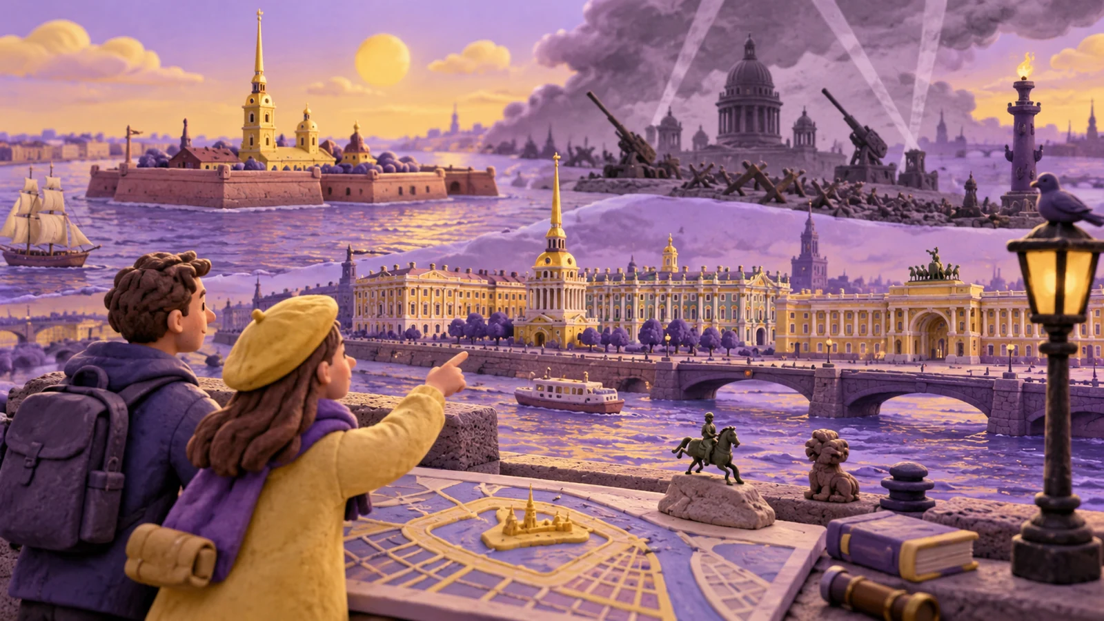 Иллюстрация к статье: История Петербурга для горожанина и гостя: от Петра I до блокады и наших дней