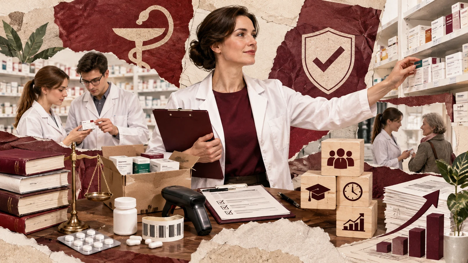 Иллюстрация к статье: Руководитель аптеки и фармкомпании: лицензия, ассортимент, команда и переподготовка для управленца